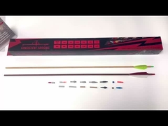 ID.245, 6.2mm 척추 250/300/340/400/500/600.003-.001 곧음 나무는 전통적 화살을 외쳐댑니다